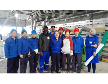 阿尔及利亚800T/D高端浮法生产线总包工程