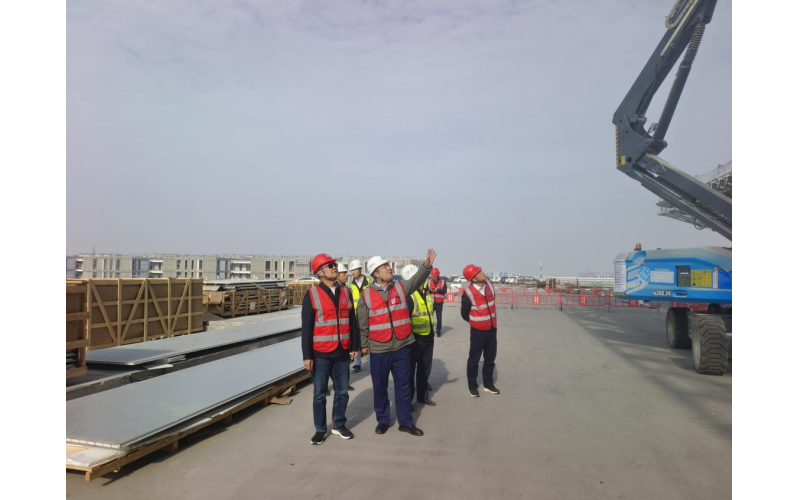 银河集团党委副书记、纪委书记曹远才带队赴三鑫科技厦门区域项目督导检查